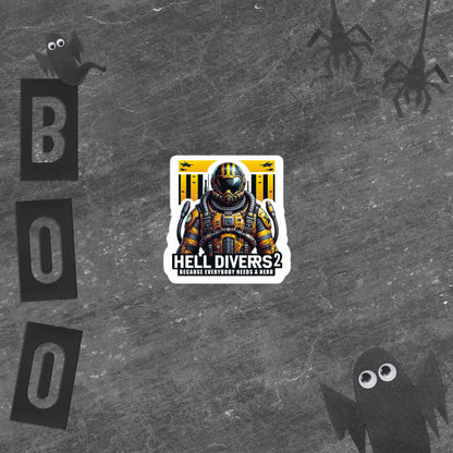 Helldivers Hero Sticker