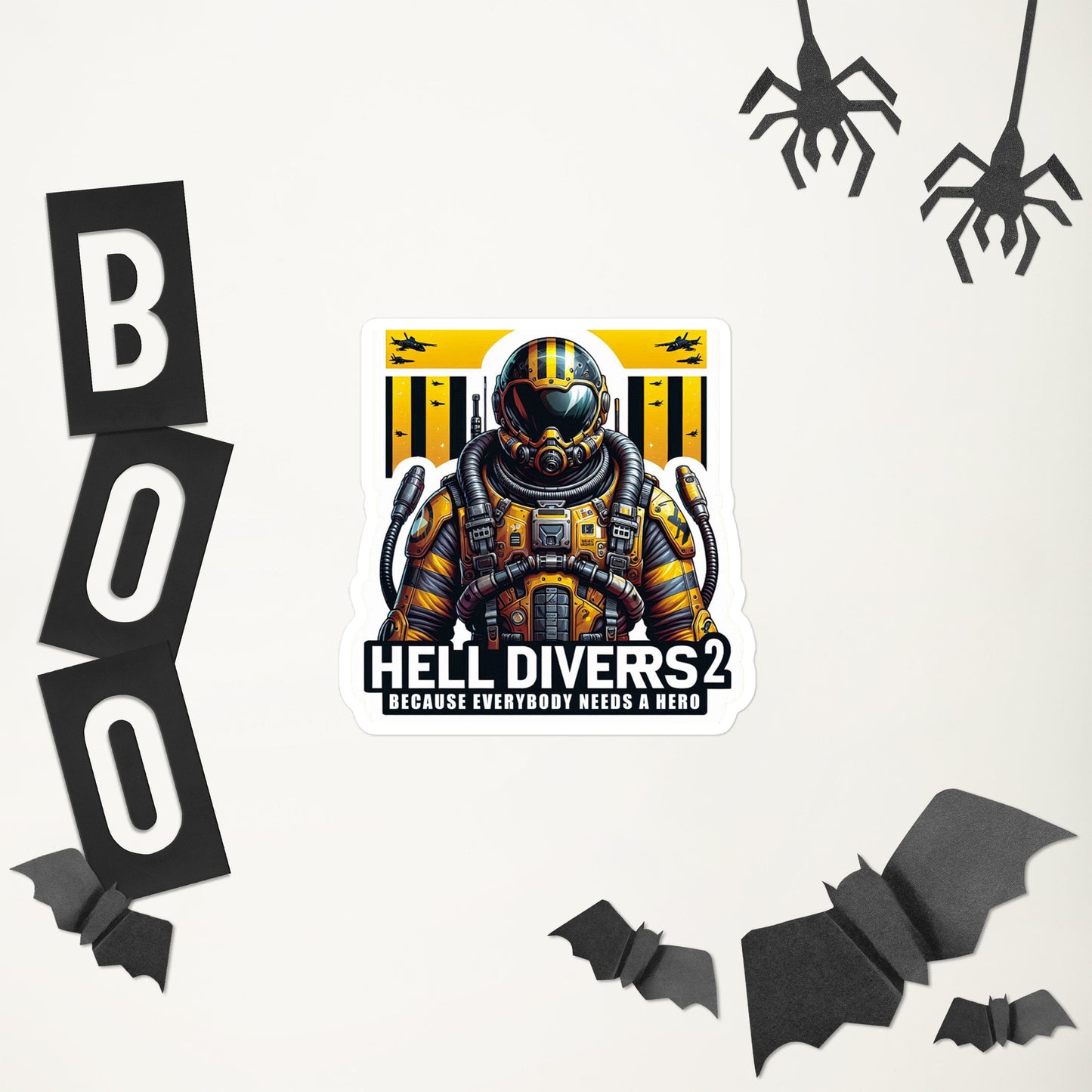 Helldivers Hero Sticker