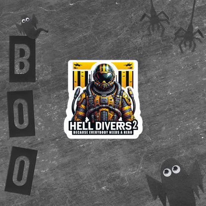 Helldivers Hero Sticker