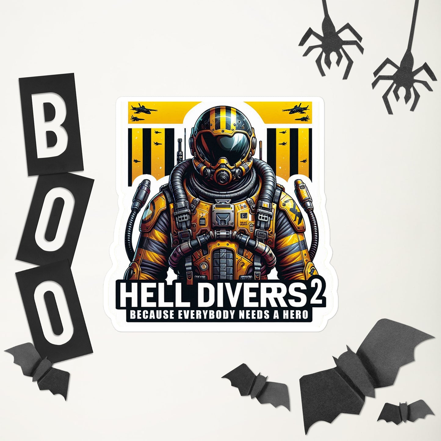 Helldivers Hero Sticker